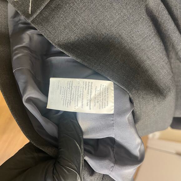 NWT J. Crew Women's Parke Blazer Gray Stretch Wool Size 8 - Picture 6 of 7